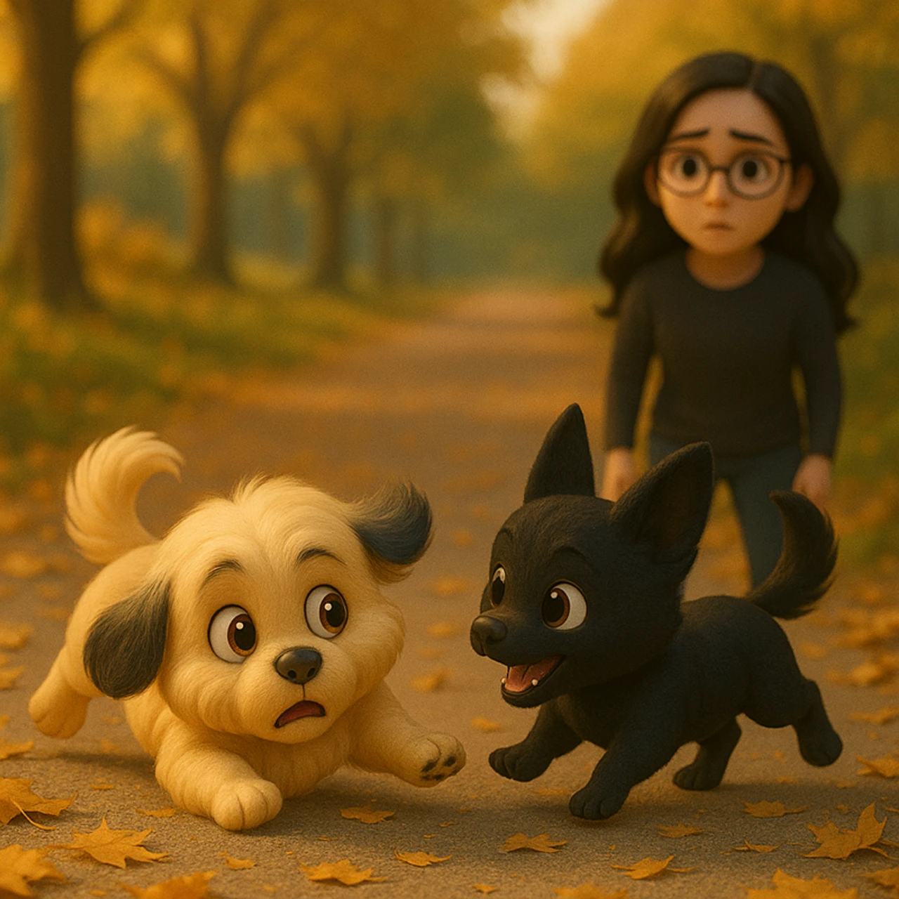 Laifu Hurts Her Paw
